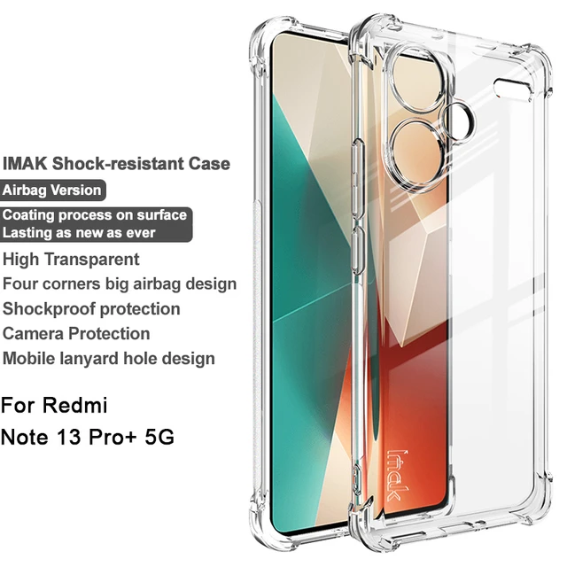 For Redmi Note 13 Pro Plus 5G 2023 Crystal Case IMAK 360 Protect