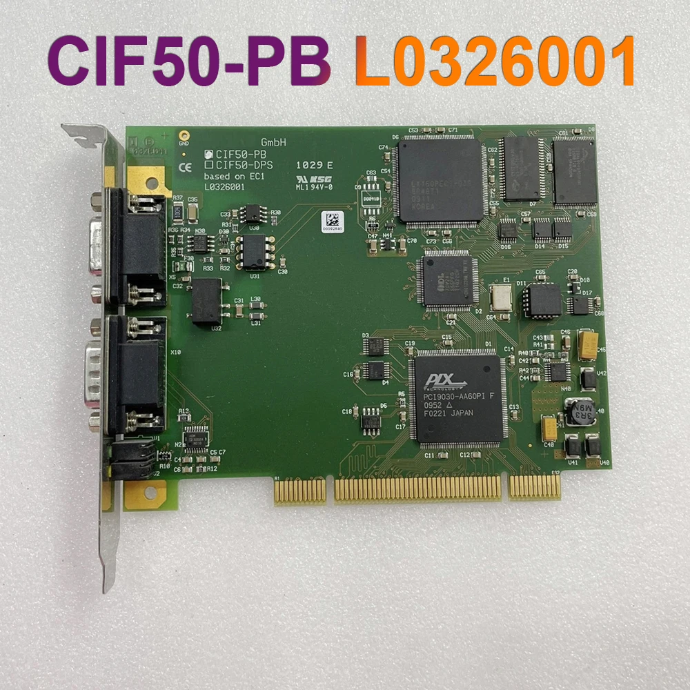 

For Hilscher Industrial Equipment Board CIF50-PB L0326001