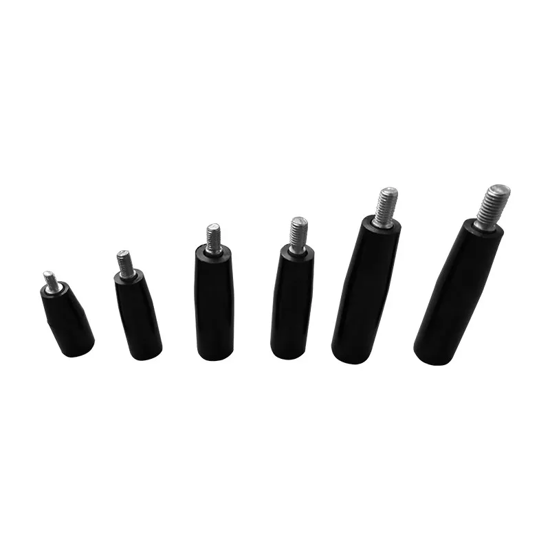 1PCS 회전 핸들 M6 M8 M10 M12 플라스틱 금속 손잡이 수나사 스템 핸드휠 나사 밀링 머신 공구 선반 연삭기