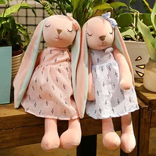 

Kawaii 35cm Bunny Plush Rabbit Baby Toys Cute Soft Cloth Stuffed Animals Rabbit Home Decor For Children Baby Appease Toys Gift