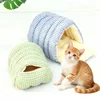 Cat Dog House Indoor Winter Thickened Foldabl Cat Sleeping Bag Cozy Soft Warm Semienclosed Small Pet Bed Snuggle Sack