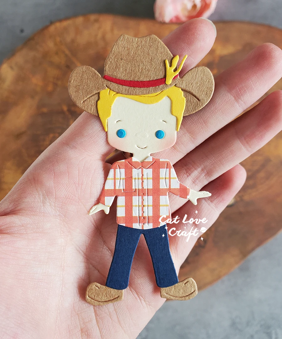 Scarecrow Cutting Dies For DIY Scrapbooking Metal Autumn...