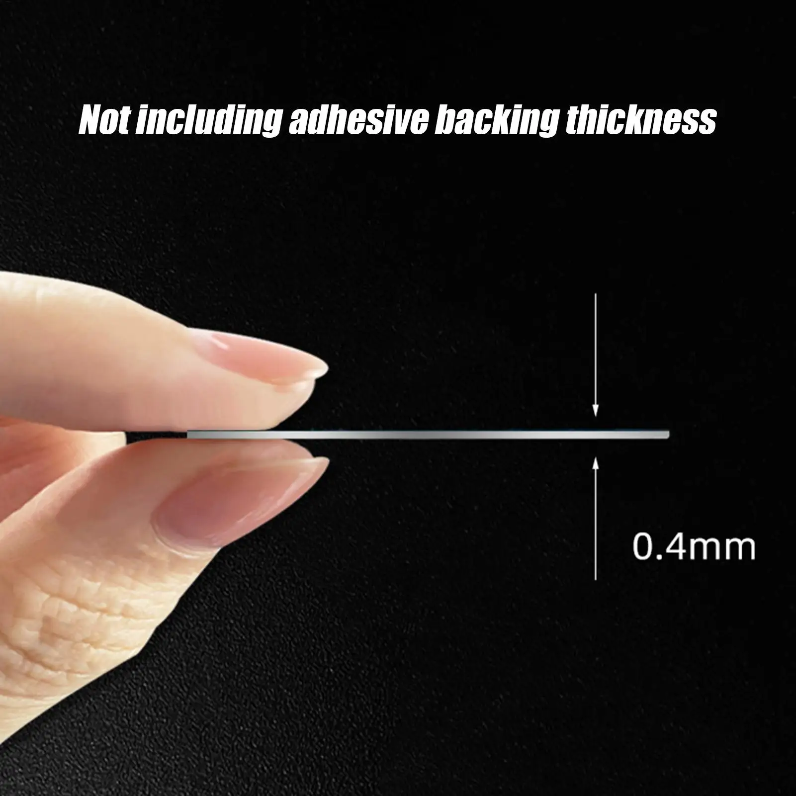 10pcs Metal Strips for Magnets Phone Case Steel Plates Self-Adhesive Metal Strips for Phone Case Vehicle Craft Room Fridge