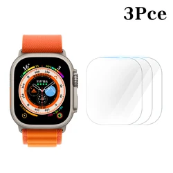 Premium Tempered Glass Screen Protector for Apple Watch Ultra - Anti - Drop & Anti - Scratch Protection (3 pieces)