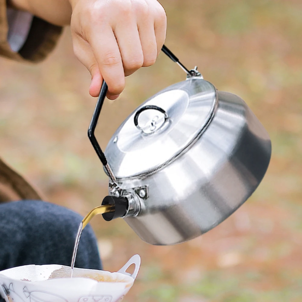 Silicone Stainless Steel Teapot Extension Tube Kettle Mouth Extension Tube Kettle Spout Water Nozzle For Camping