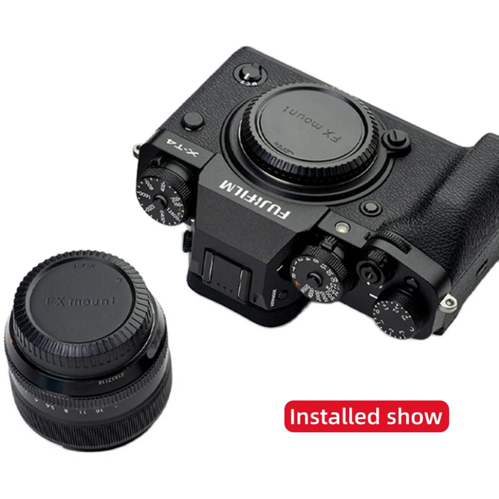 후지 XT5 XT4 XT3 XT30 X-H2S XH2, X-S20 XS10 X-E4 XE3, X-Pro3 XPRO2 X-A7 XA5 XA3 X-T200 XT100 용 카메라 바디 캡 렌즈 후면 커버