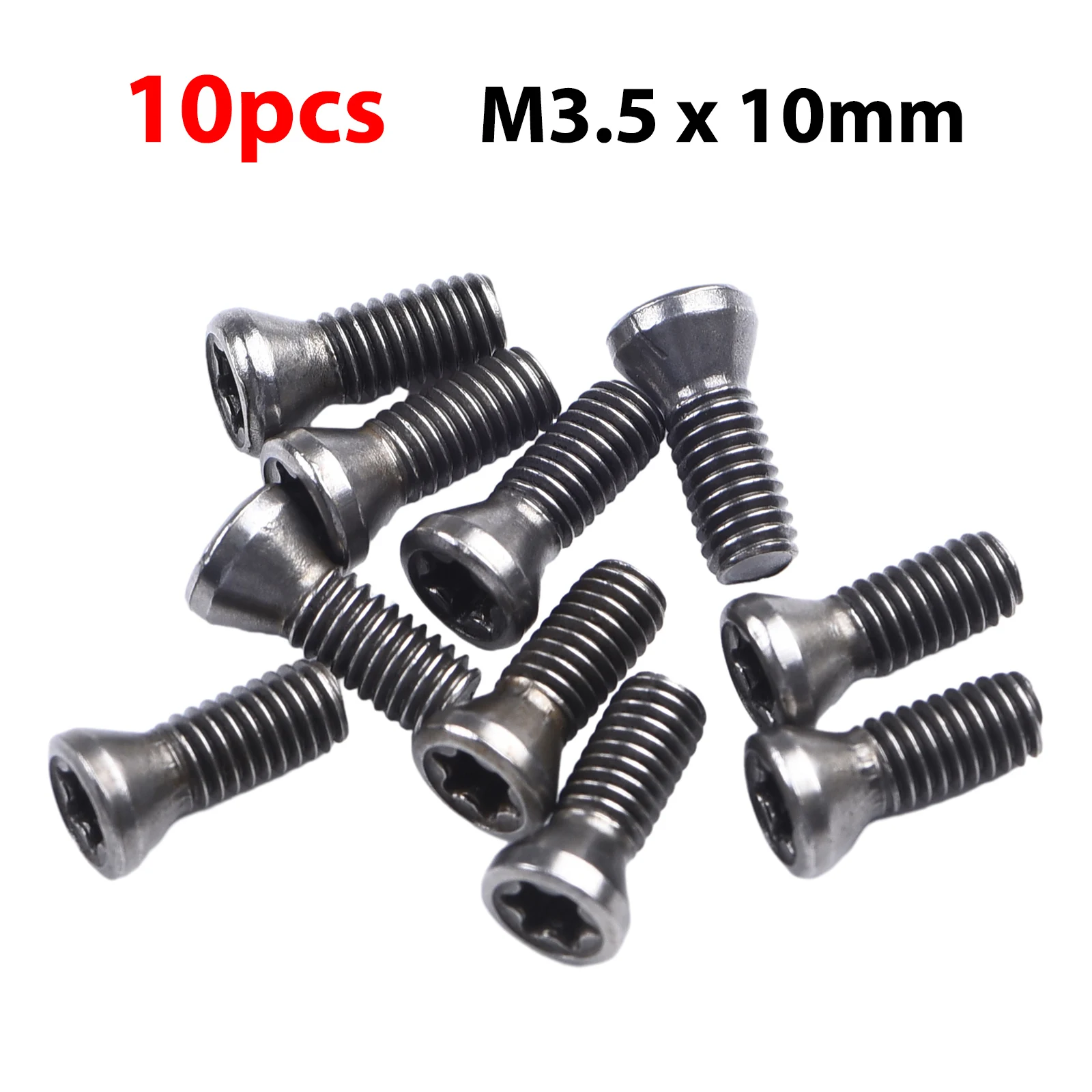 

10pcs M2.5 M3.5 Torx Screws For Replaces Carbide Insert CNC Lathe Tools Woodworking Tools Hand Tools Ferramentas Herramientas