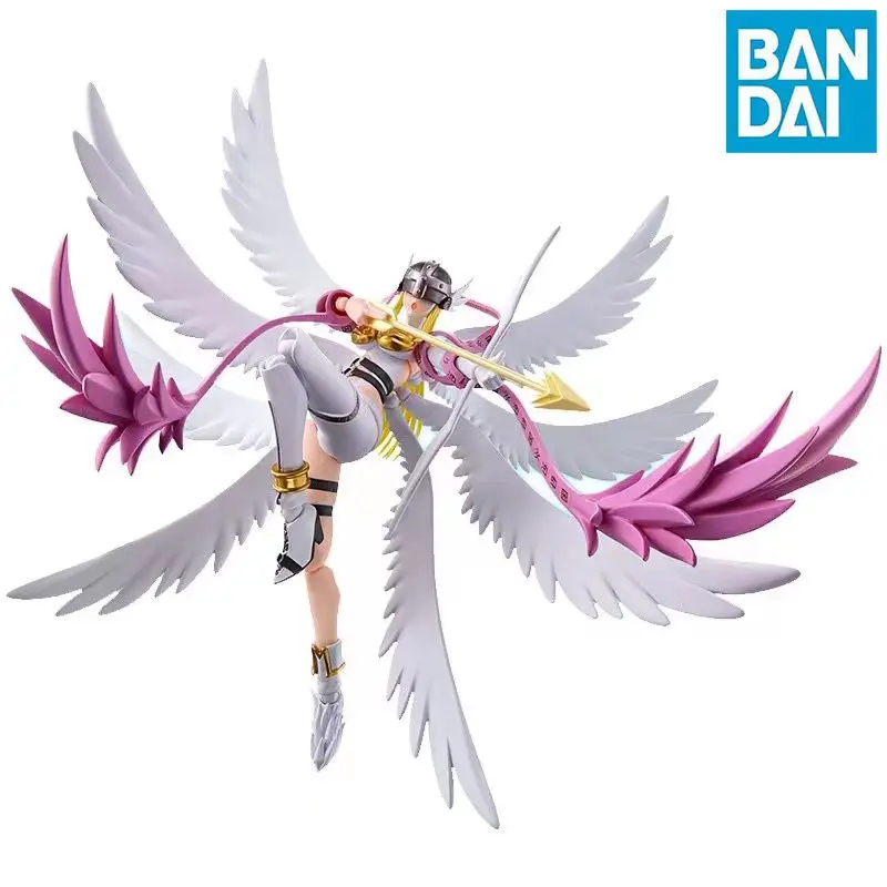 

Original Bandai S.H.Figuarts ANGEWOMON Digimon Adventure In Stock Anime Action Collection Figures Model Toys