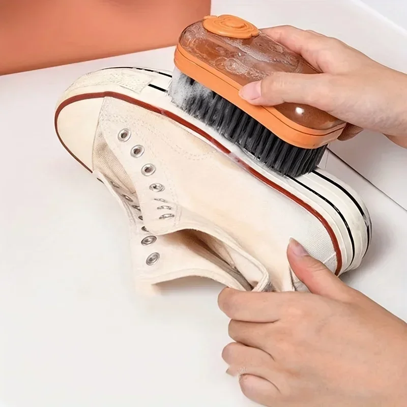 Automatic Liquid Shoe Wash Brush, Kitchen Cleaning Pot Brush, Household Cleaning Brush, Laundry Brush, Shoe Brush, Kitchen Tools