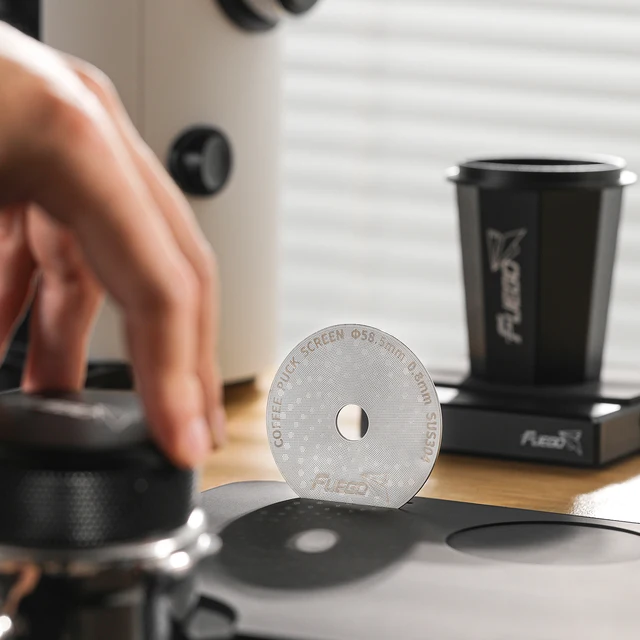 완벽한 에스프레소 샷을 위한 재사용 가능하고 지속 가능한 커피 필터