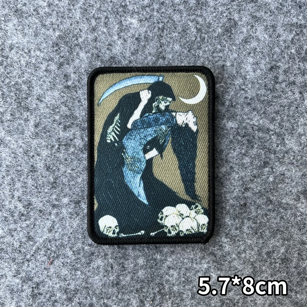 �Spanien, Korps“ Chevron Moral Abzeichen Taktische Airsoft Patches Militär Armee Special Operations Armband Rucksack HookLoop Aufkleber – Detail 4