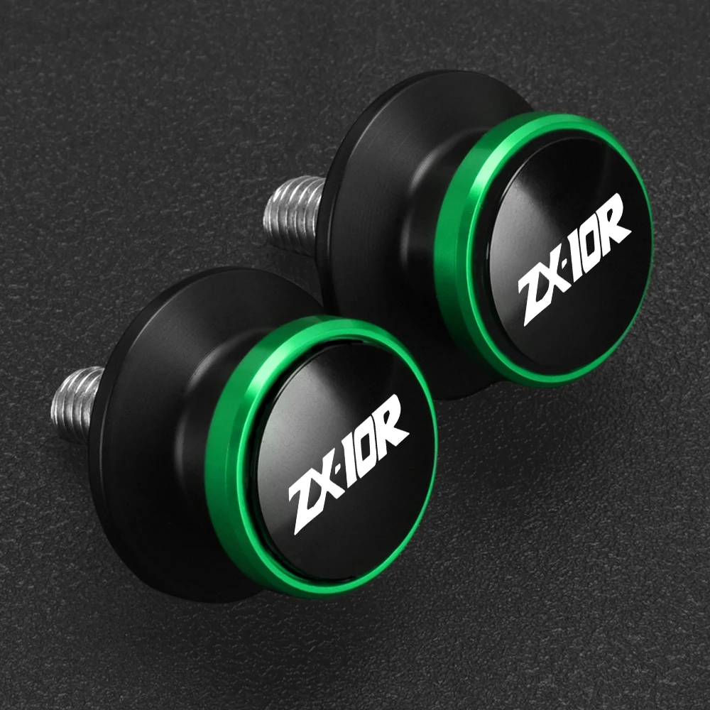 FOR Kawasaki ZX 10R ZX10R ZX-10R 2004-2019 2020 2021 NINJA ZX 10R 2022 Motorcycle 8MM Swingarm Spools Rear Stand Screws Sliders