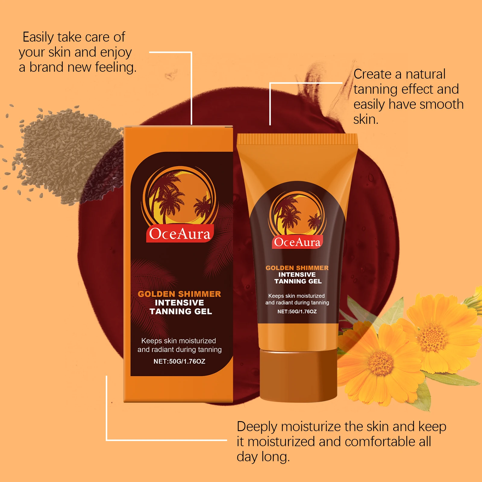Bronzing Mousse Full Body Self Tanner Lotion Dark Fake Tan Natural Looking Bronzed Glow Moisturizer Set Sunless Tanning Gel Foam