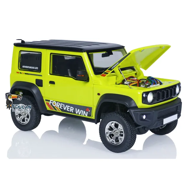 4x3 Mini Toy HG 1/16 RTR RC Crawler Climbing Car Remote Control Model Off-road Finished Vehicle Lights Sounds Smoking Gifts 4
