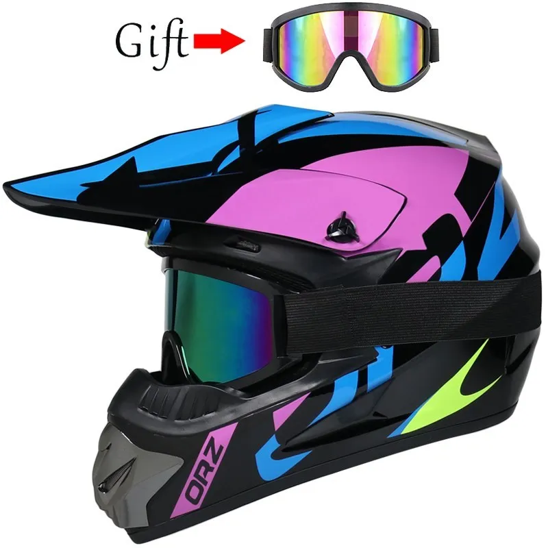 Casco Moto uomo Casco Motocross ATV Casco Moto integrale Cross Downhill  Casco fuoristrada uomo Casco Moto ECE - AliExpress