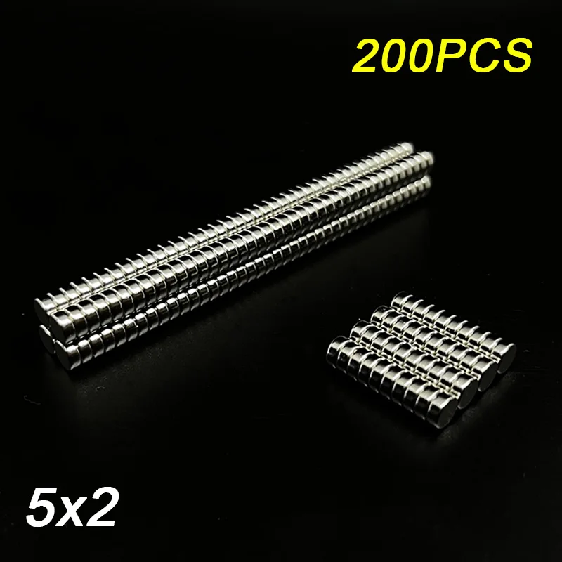 Powerful Neodymium Round Disc Magnets for Refrigerator and DIY Projects