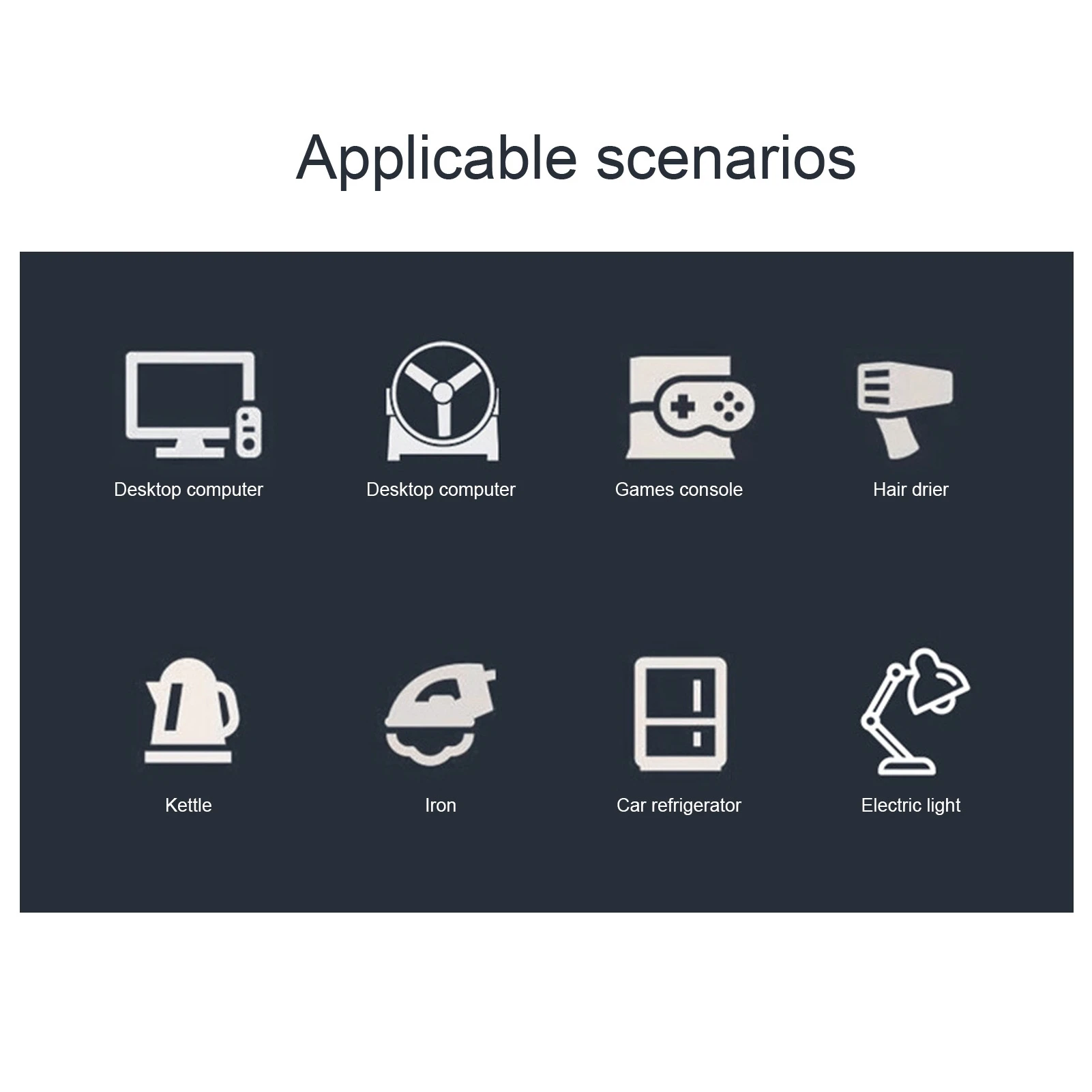 To AC Power Converter 12V Power Inverter 500W High Efficiency Aluminum Alloy To AC Power Converter For Car Home Use