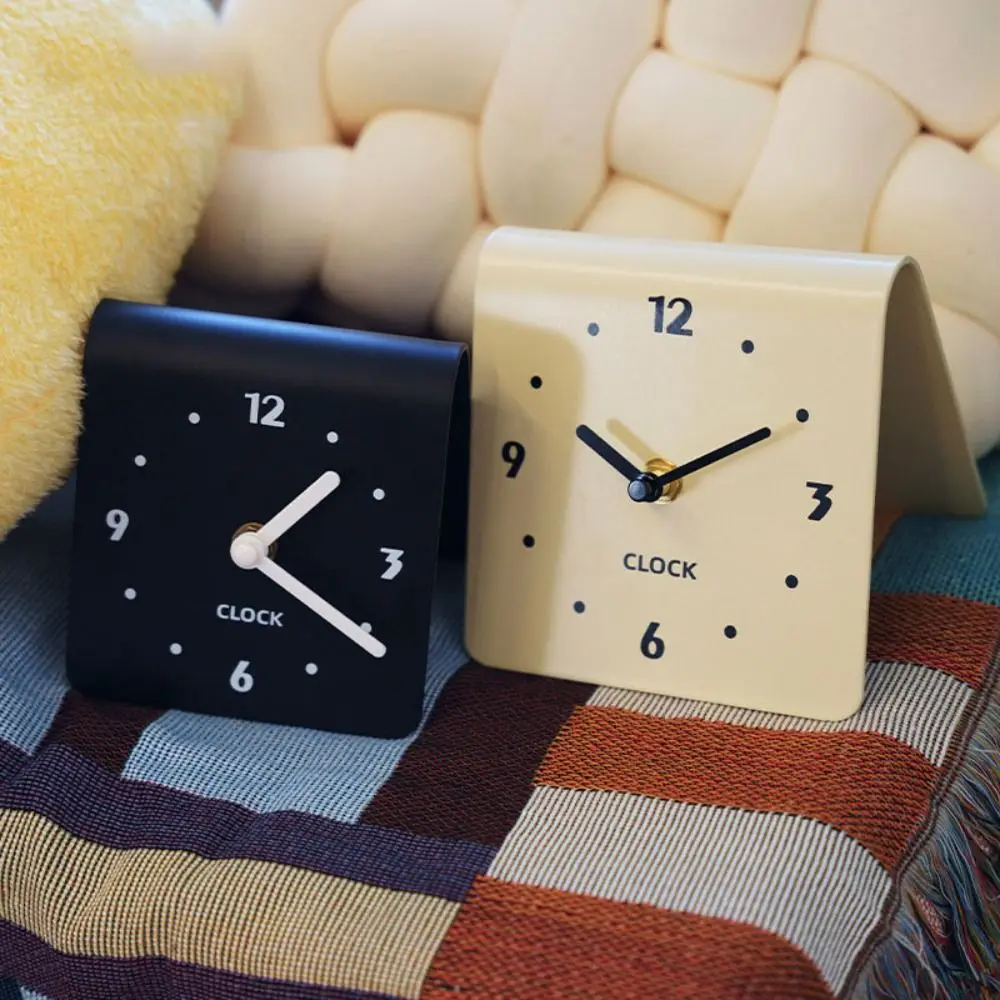 Digital Table Clock Simple Art Silent Acrylic Minimalist Bedside Desk Gift