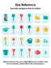18PCS Summer Beach Set Toys For Kids Digging Sand Plastic Bucket Watering Bottle Shovels Children Beach Water Game Toys Tools 6