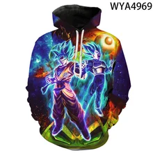 

2022 New Spring And Autumn Hoodie Outdoor Men's And Women's Cartoon Dragon 3D Printing Anime Fun Sweatshirt Street Pullover
