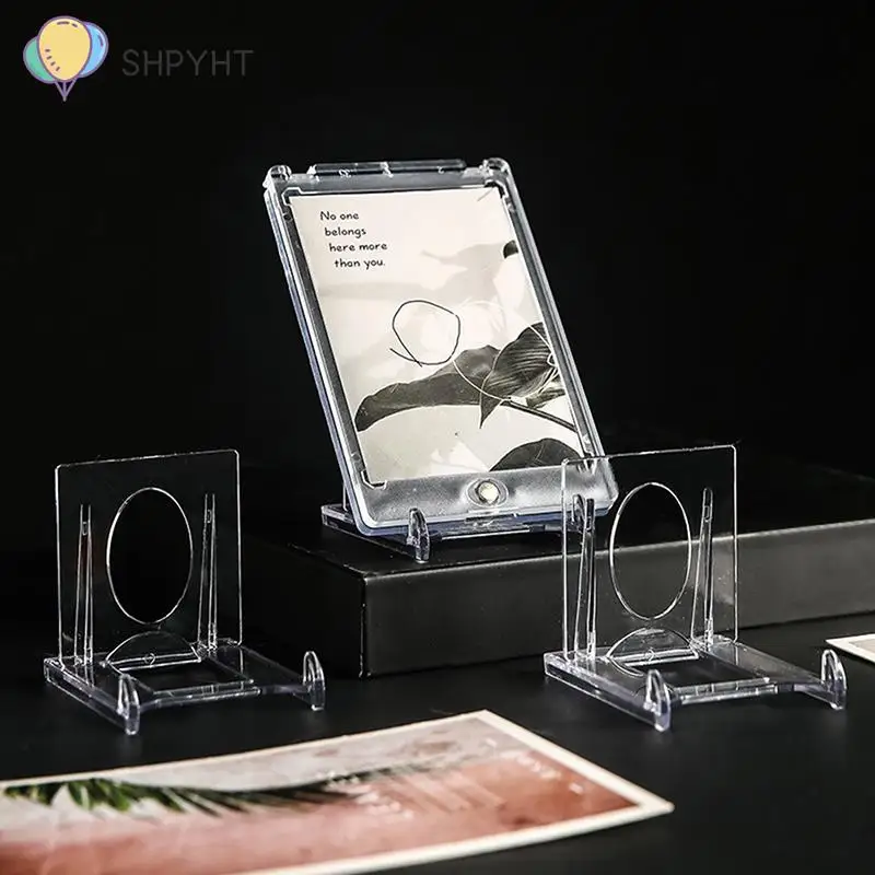 

Adjustable Acrylic Display Rack for Cards Photo Frame Phone Business Card Holder