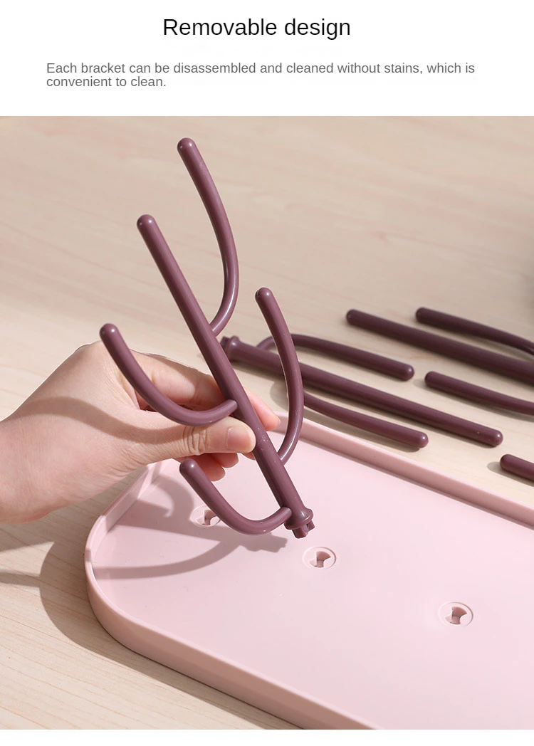 Fashion Drying Rack for Baby Bottle Holder Bottle Cleaning Dryer Drainer Tray Water Cup Milk Cup Drying Rack bottle drying rack,baby bottle drying rack,feeding bottle drying rack
