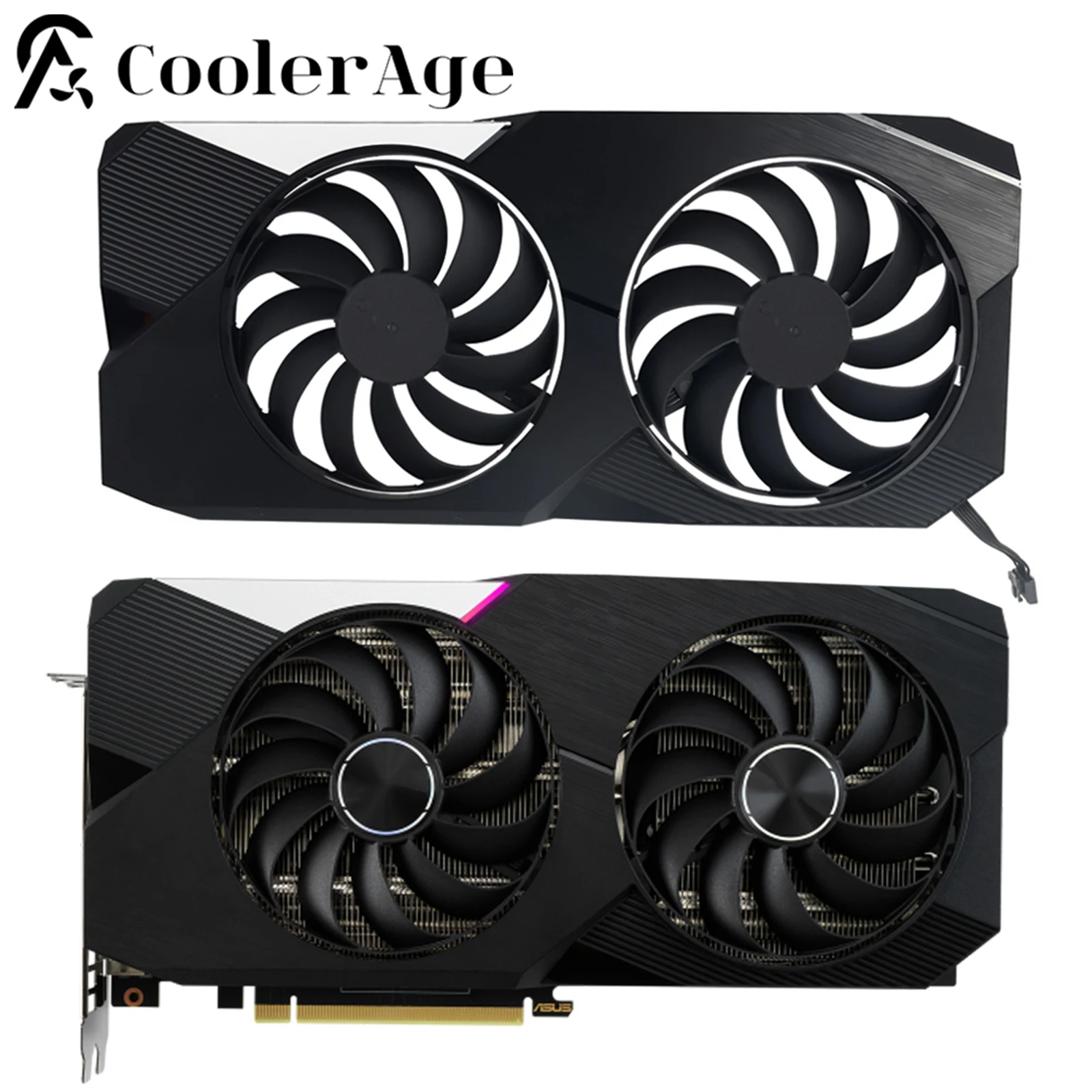 95Mm Muslimatextx3060Ti Rtx3070 Ventola Per Scheda Video Per Asus Dual Geforce Rtx 3060 Ti 3070 V2 Oc Edition 8Gb Gddr6 Gpu Fan