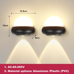 Outdoor Wall Light Waterproof External Wall Sconce Lamp Garden Lighting Home Decor Street Luminaire Fixture Acrylic Wall Lantern