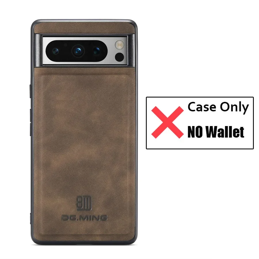 Luxury Magnetic Leather Wallet Phone Case with Kickstand and Credit Card Holder Cover