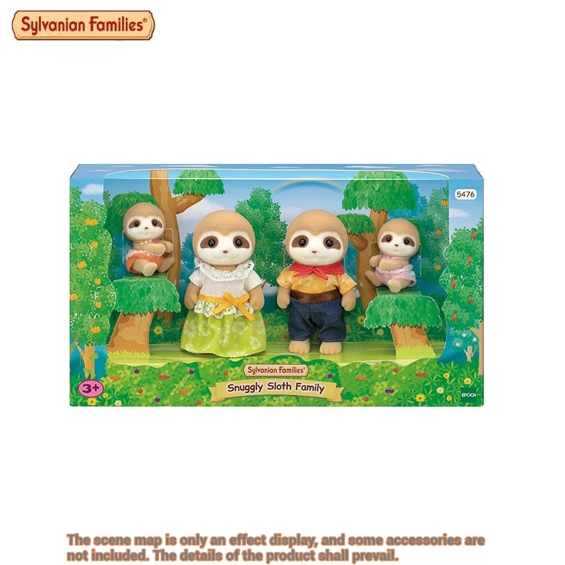 Authentic Sylvanian Families Anime Character Simulation Playhouse Toy Room Decoration Toy Christmas Gift 4