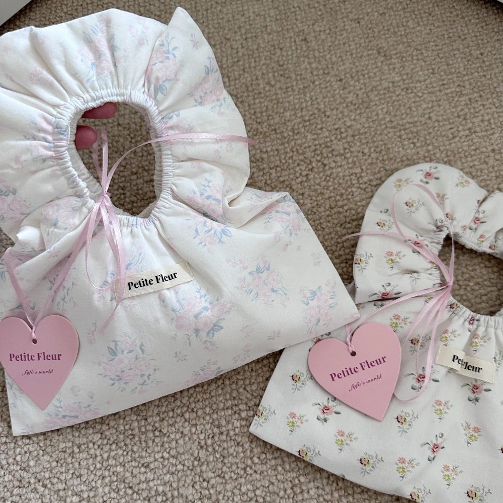 Sweet Cute Flower Mini Handbag Fashion Summer Girl Women's Personality Tote Bag Elegant Casual Dumpling Bags