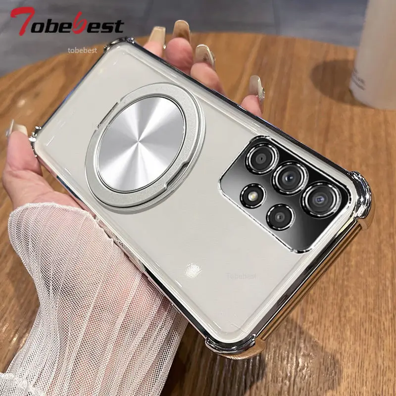 360° Rotating Magnetic Shockproof Phone Case Cover
