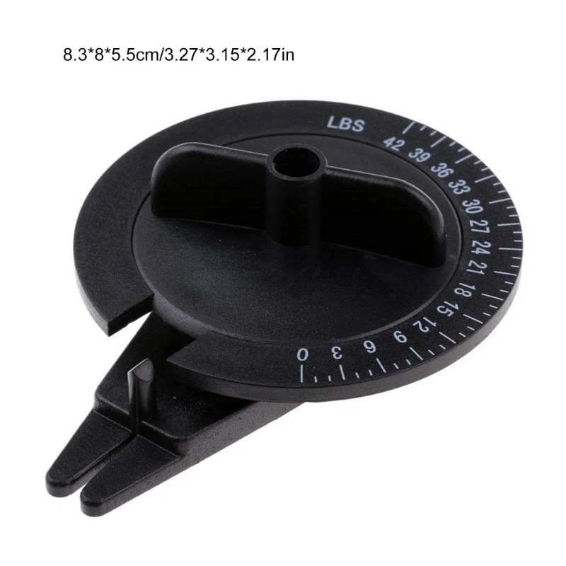 Portable String Pressure Gauge Meter Badminton Racket String Meter Machine Tools Tension Calibrator for Stringing