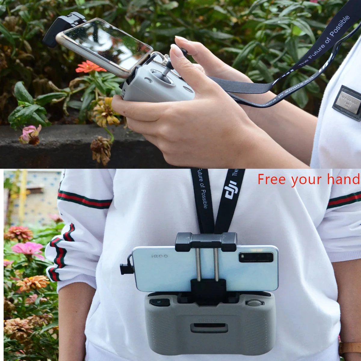 (RC-N1) Neck Lanyard for DJI NEO/Mini 3/Mini 3 pro/Air 2S/Mini 2 Remote controller Strap for RC N1/N2/N3 Remote Controller Lanyard Remote Control Strap Drone Lanyard Drone Accessories