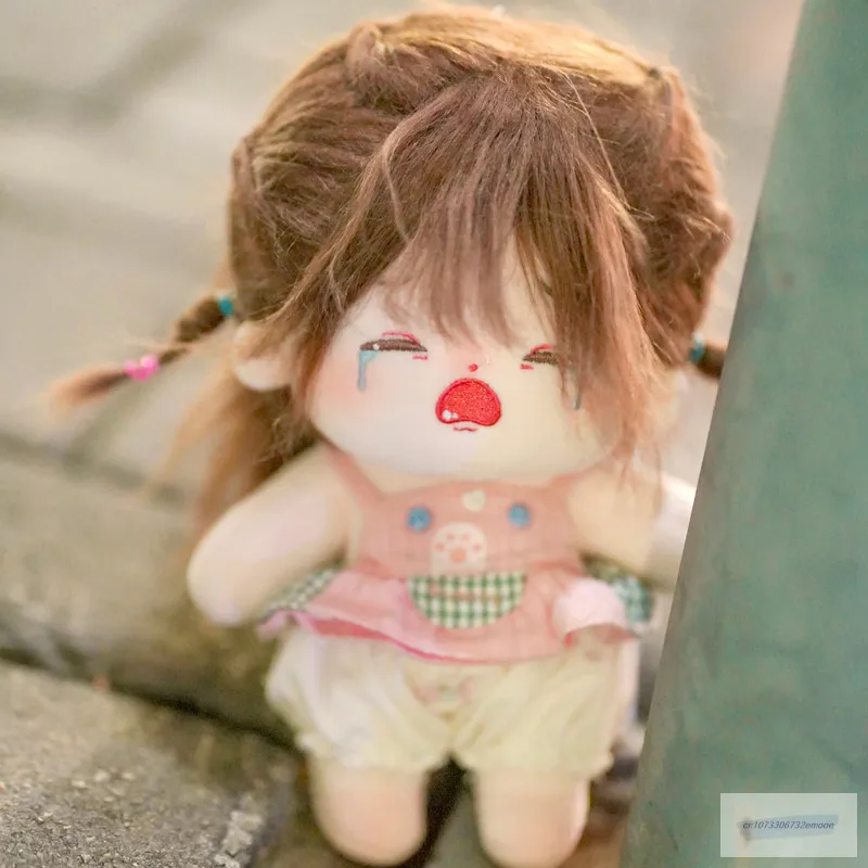 NEW Crying face 20cm Cotton Doll Idol Plush Baby Toys Star Dolls Cute Stuffed Customization Figure Toys Fans Collection Gift