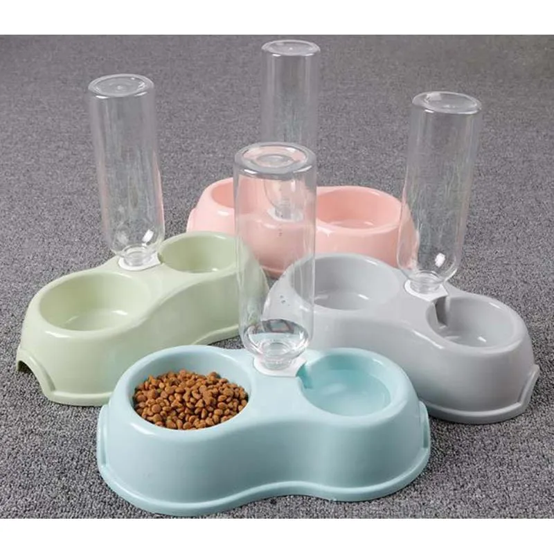 2in1 Pet Bowl Food Bowl Drinking Feeding Bowls