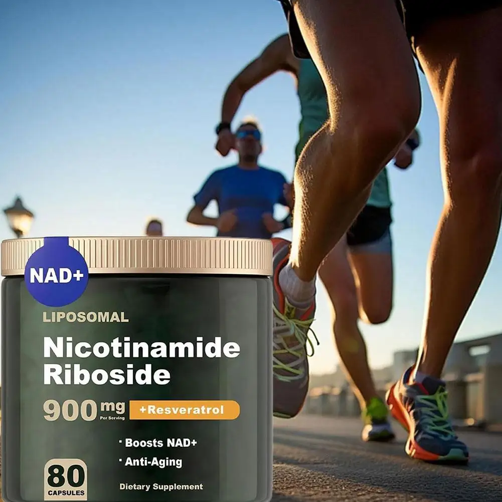 BIYODE Niacinamide Ribose Vitamin B3 Capsules Accelerate Metabolism Relieve Exercise Fatigue Promote Skeletal Muscle Development