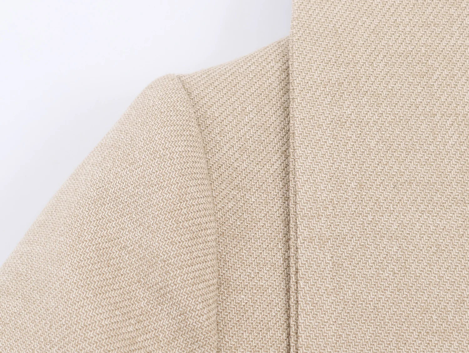 HH 2026 Neue Damen Frühjahrsmode Trend Langarm Schal-Kragen Einfarbiger Knopf-Blazer Lässiger Eleganter Mantel für Frauen – Detail 5