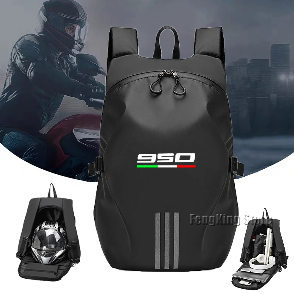 For Ducati Hypermotard 950 Hypermotard 950 SP Knight backpack motorcycle helmet bag travel equipment waterproof large capacity