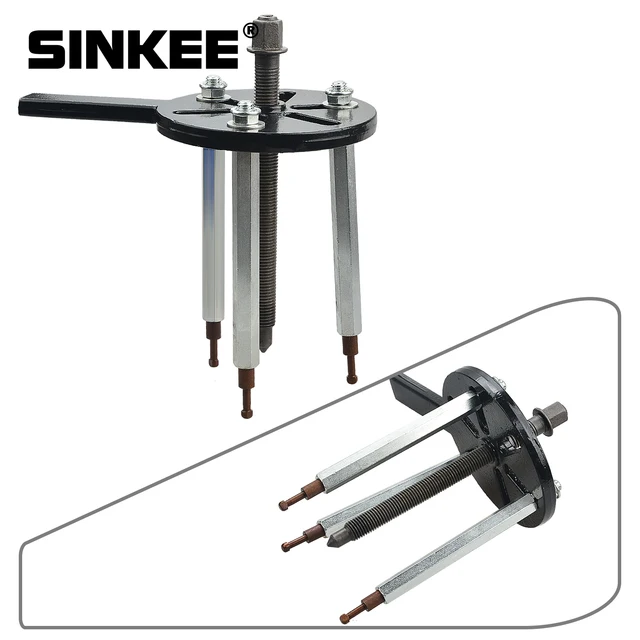 Three-jaw Inner Hole Bearing Extractor Removal Tool Multi-functional Universal Puller 2