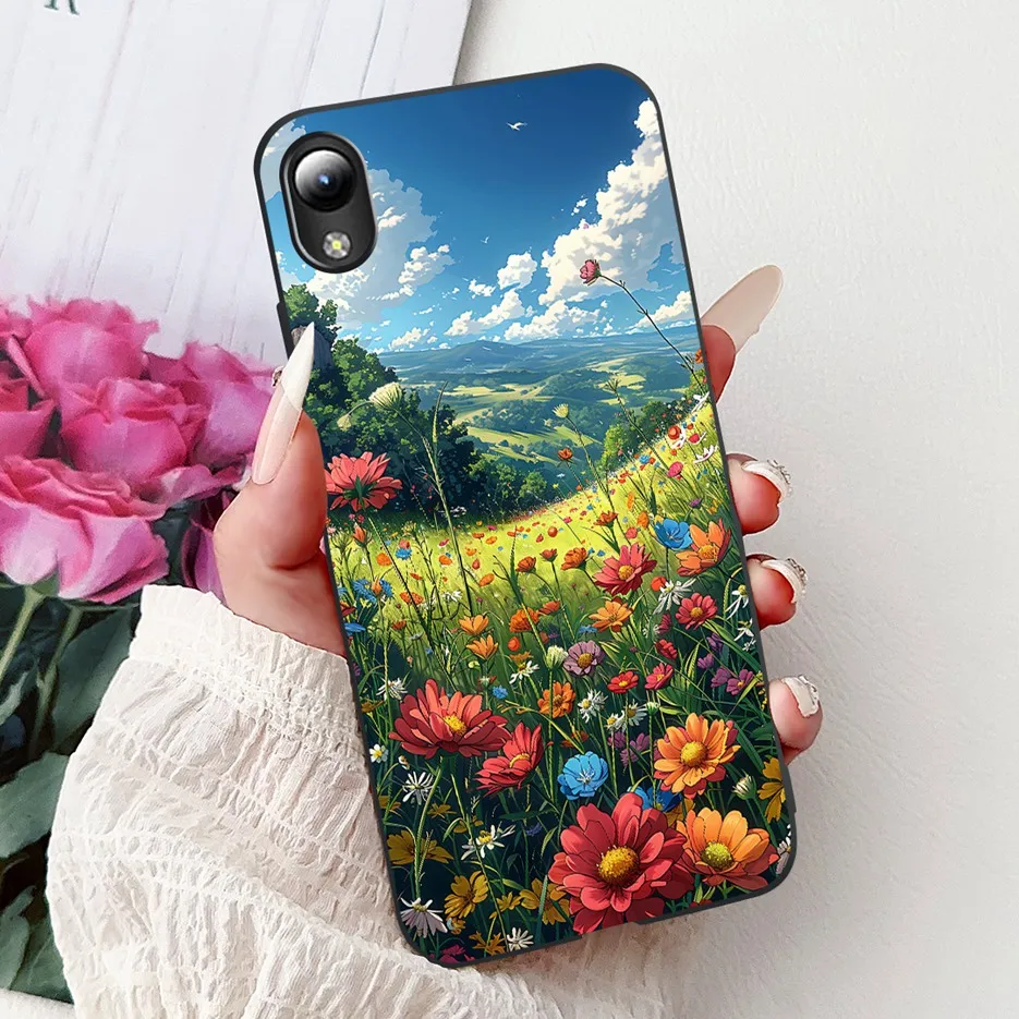 Stylish Painted Soft Silicone Phone Case Cover