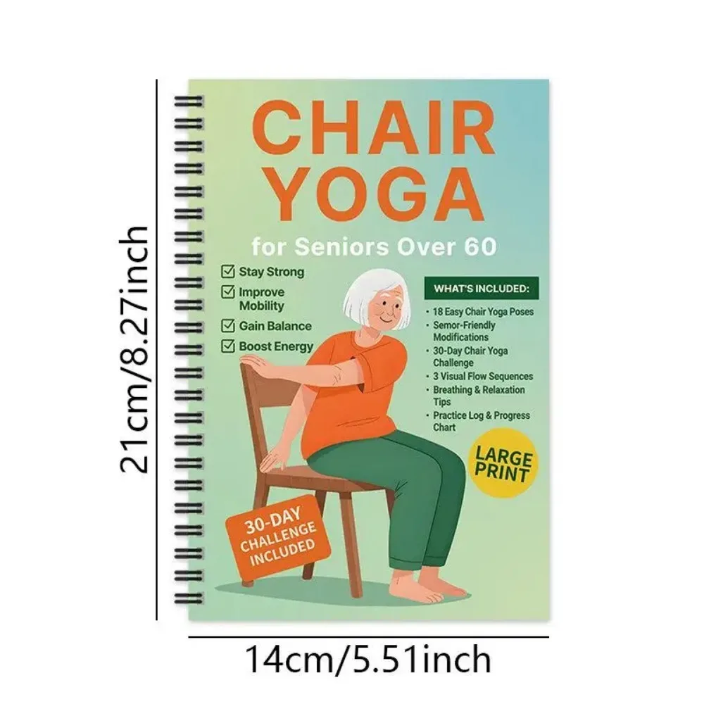 New products elderly chair weight loss yoga books A variety of general sports books elderly sports yoga books - 6