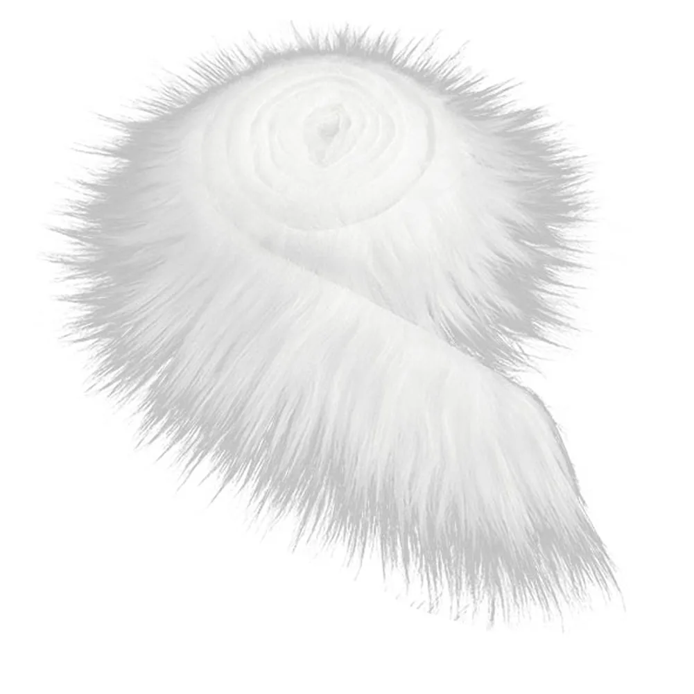 

Fluffy Artificial Fur Fabric Lightweight and Durable Perfect for DIY Crafts Christmas Decoration Colors Available