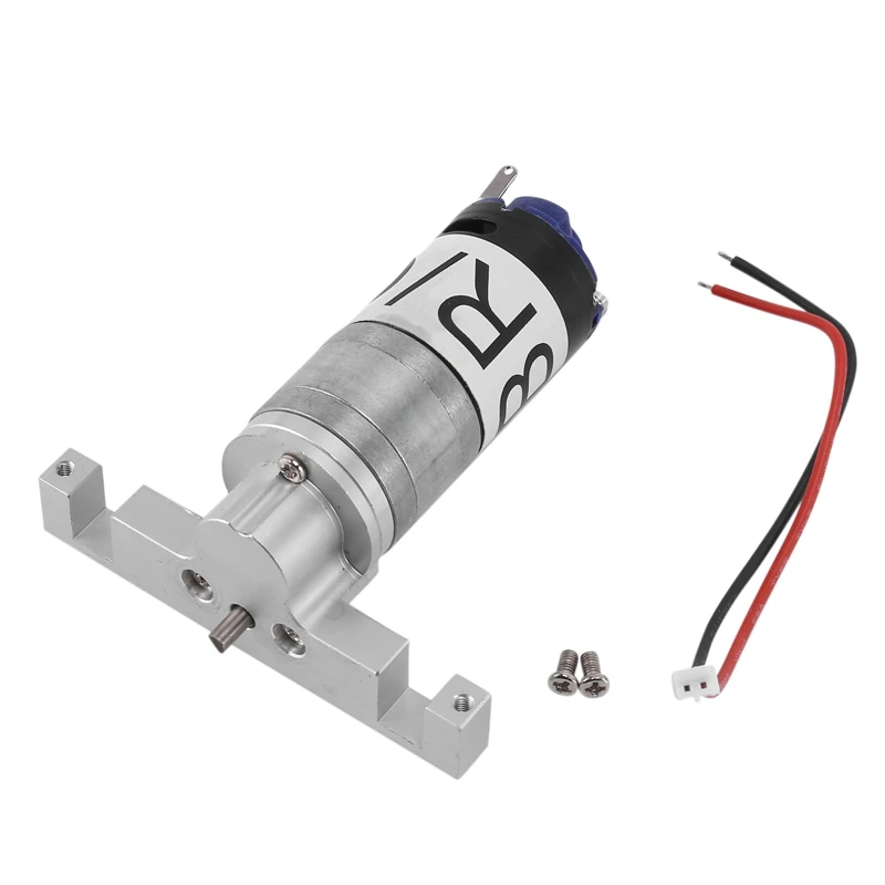 

For WPL D12 Powerful High Torque 370 Motor Metal Transmission Gearbox 1/10 RC Car Upgrade Parts Accessories