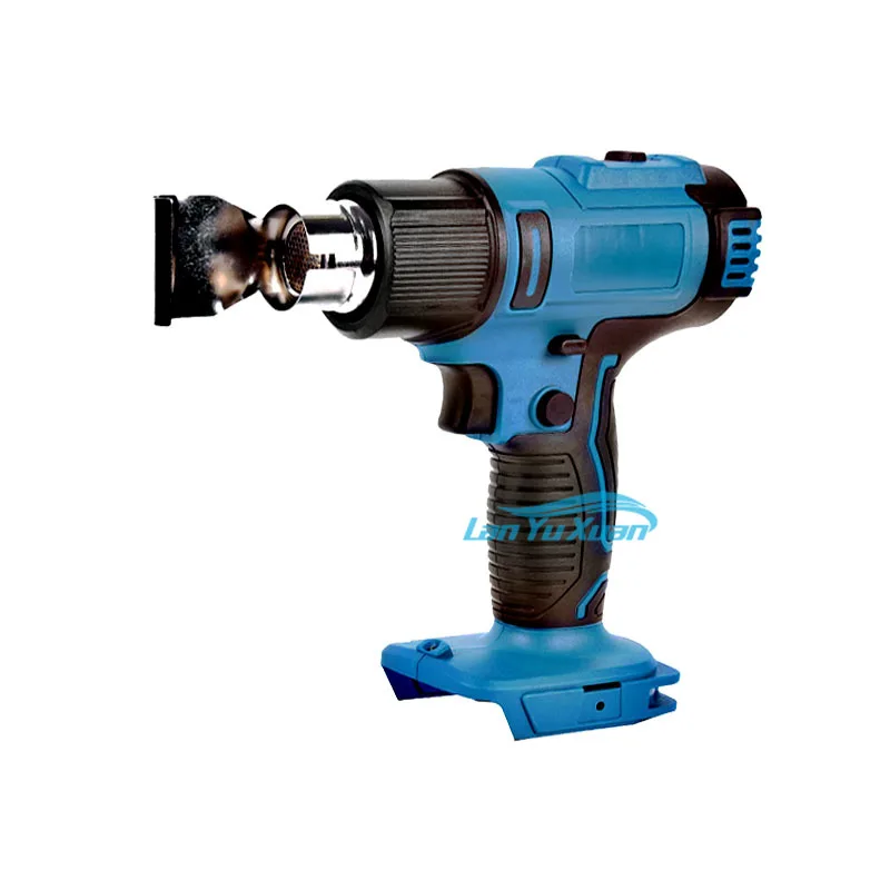 

HENGLAI Temperature Adjustable Portable Safety Heat Melt Glue Gun 20V Mini Power Tools Cordless With Digital Display