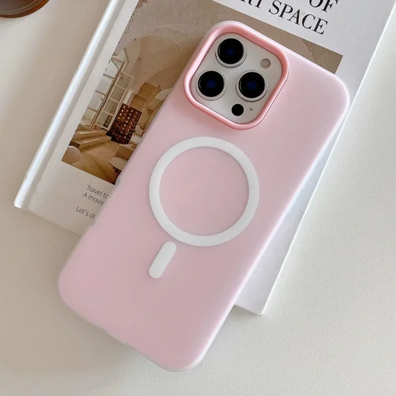 Dual-Function Silicone Shockproof Phone Case with TPU Protective Back Cover