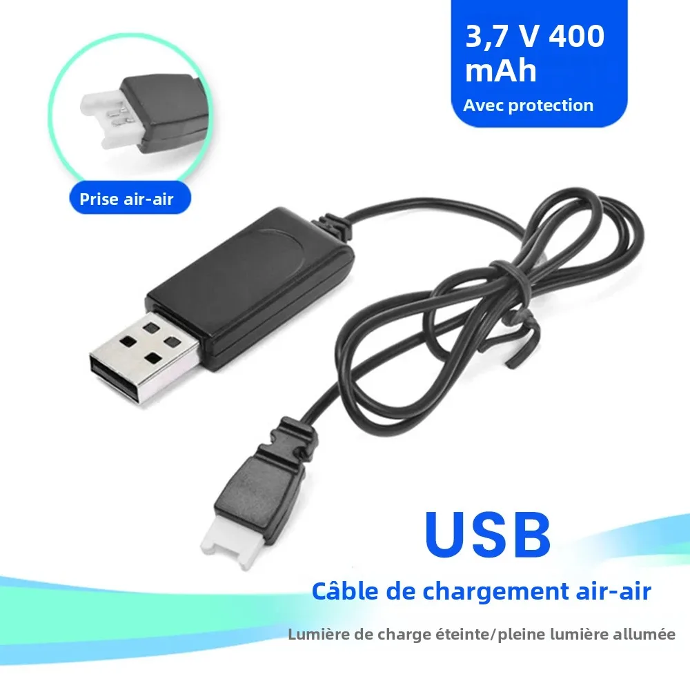 Chargeur multiport 3.7V pour piles lithium, piles 18650 insérées dans les slots, LED vertes allumées