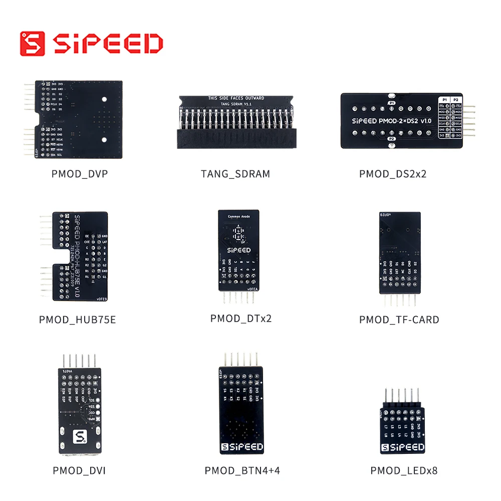 Módulo Fpga Pmod com Interruptor Led Câmera Hdmi Tubo Digital Velocidade Tang Hub75e - Imagem 2