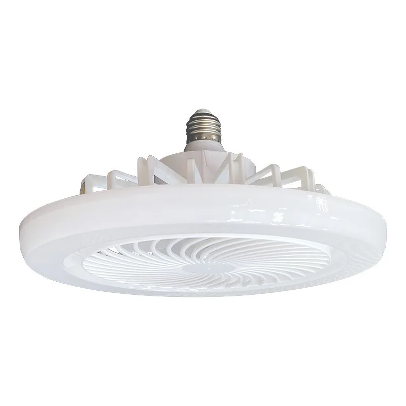 E27 Lamp Holder Universal Fan Light Bedroom Light Quiet Electric Fan Chandelier Control Led Study Dining Room Light 6