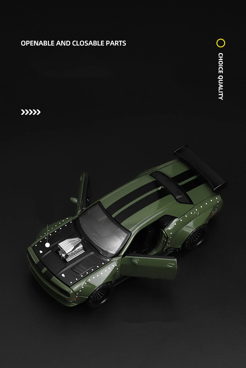 Assembly Version 1:36 Challenger SRT Jailbreak Alloy Modified